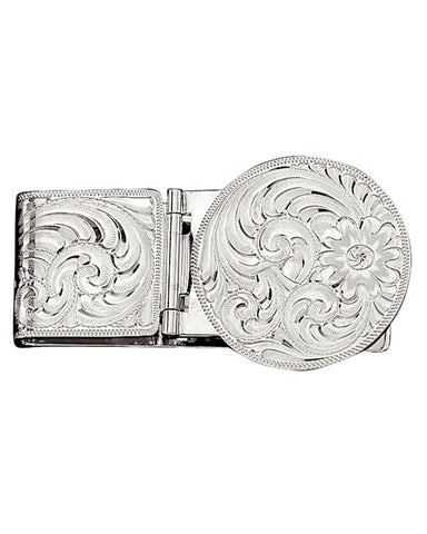 Engraved Hinged Money Clip