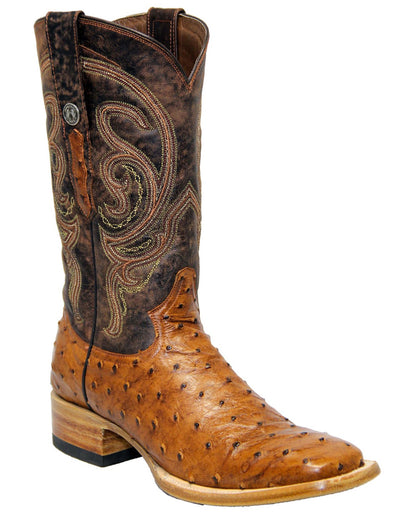 Men's Mad Dog Ostrich Boots by Tanner Mark from Skip’s Western Outfitters | 10923519909