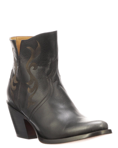 Women's Etched Short Boots by Lucchese from Skip’s Western Outfitters | LUC-M6014-065-B