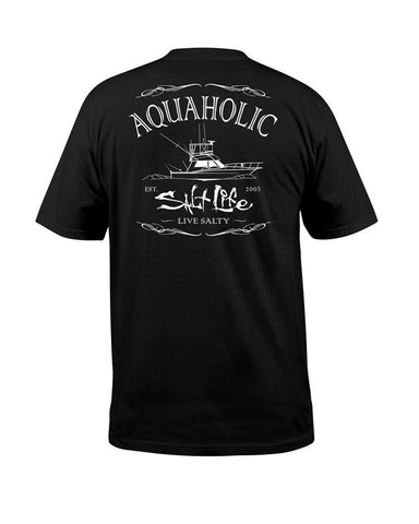 Mens Aquaholic T-Shirt