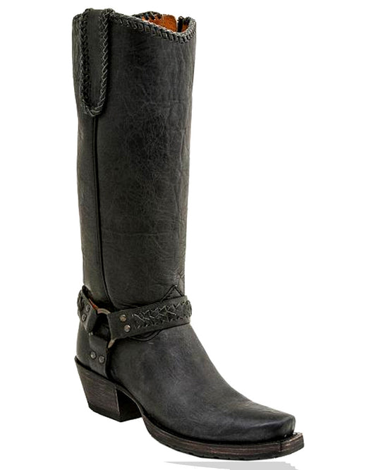 Women's Harness Lug Boots by Lucchese from Skip’s Western Outfitters | LUC-M4656.74-060-B
