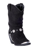 Womens Camilla Fashion Harness Boots - Black