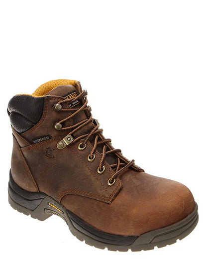 Men's Bruno Lo 6" Composite Toe Waterproof Lace-Up Work Boots by Carolina from Skip’s Western Outfitters | CSC-CA5520-080-D