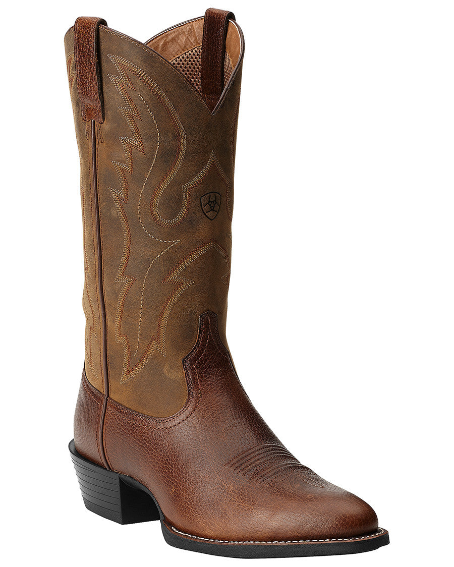 Mens Sport R Toe Boots by Ariat from Skip’s Western Outfitters | ARI-10015295-080-D