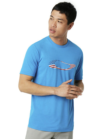 Men's Ellipse USA T-Shirt - Blue