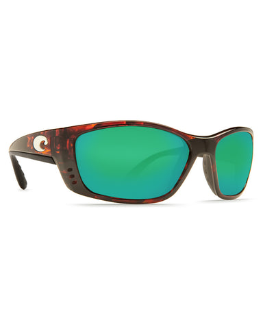 Fisch Green Mirror Sunglasses - Tortoise