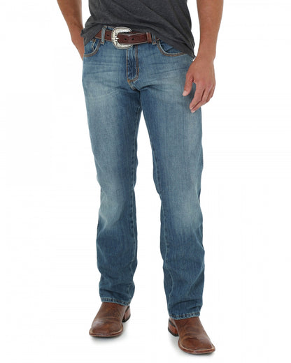 Men's Retro Slim Fit Straight Leg Jeans by Wrangler from Skip’s Western Outfitters | WRA-88MWZRT-29-30