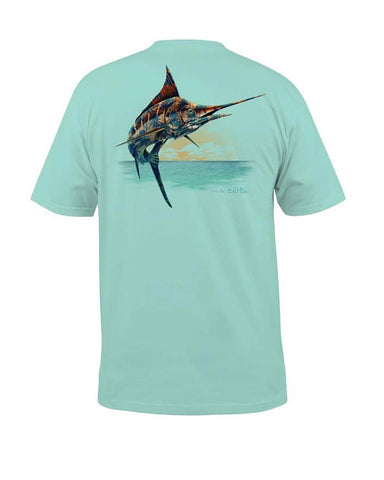 Salt Life Marlin Paradise T-Shirt - Blue