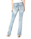 Women's Plain Junior Fit Bootcut Jean