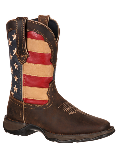 Women's patriotic 2025 cowboy boots