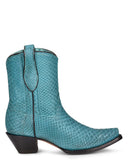 Women's Python Ankle Boots