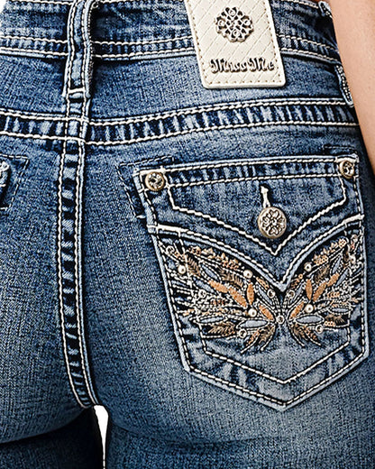 Women's Winged Madness Bootcut Jeans