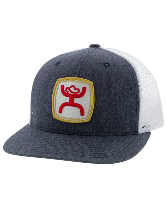 Zenith Trucker Hat by Hooey from Skip’s Western Outfitters | HOO-2024T-GYWH-OSFM-Grey/White