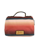 Women's Ombre Stripes Cosmetic Pouch