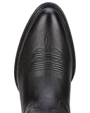 Mens Heritage R Toe Boots - Black Deertan