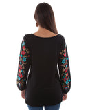 Women's Shirt Tail Embroidered Tunic