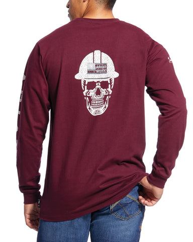 Men's Fire Rated Roughneck T-Shirt Malbec