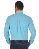 Men's Performance Buttondown Western Shirt - Blue