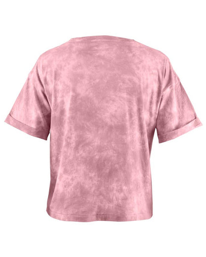 Women's Live Aloha Cropped Boyfriend T-Shirt