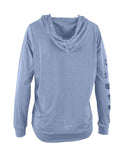 Womens Oasis Sunburnt Pullover Hoodie - Chambray