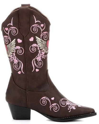 Kids' Winged Heart Boots