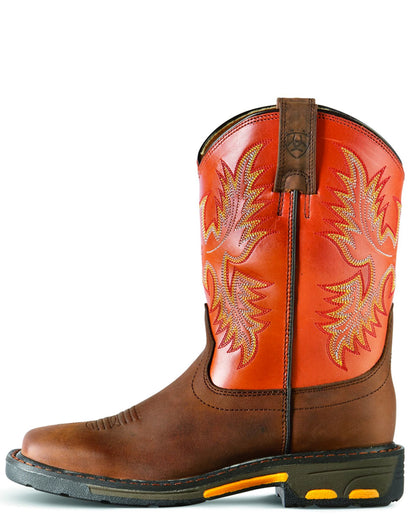 Kids' Workhog Pull-On Boots -  10007837