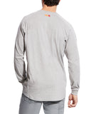 Men's Fire Resistant Air Long Sleeve Henley Shirt