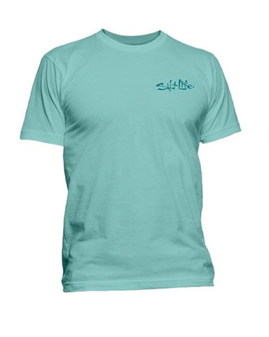 Salt Life Marlin Paradise T-Shirt - Blue