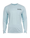 Salt Life Scheme Long Sleeve Shirt - Blue