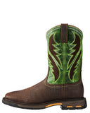 Mens Workhog VentTEK Pull-On Boots - Green