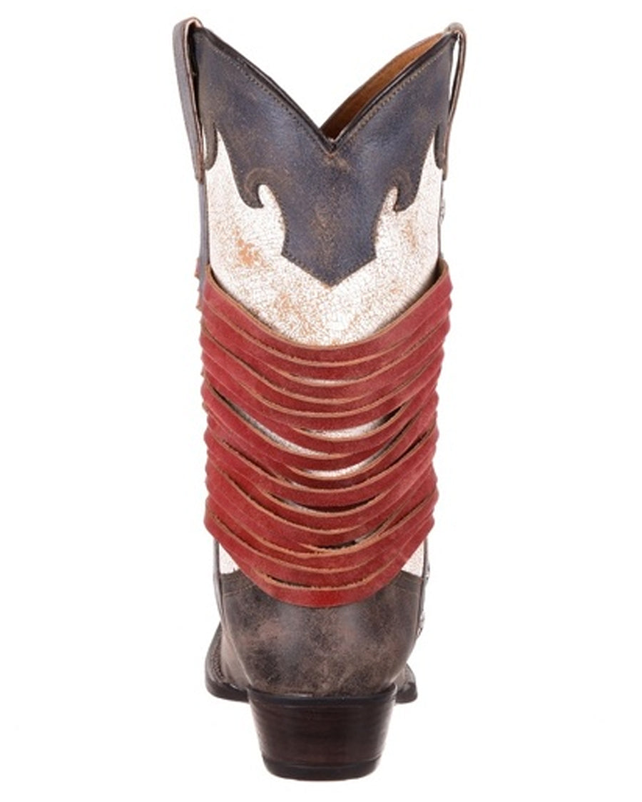 Women's Dream Catcher Americana Fringe Boots