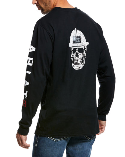Men's Fire Rated Roughneck T-Shirt Black by Ariat from Skip’s Western Outfitters | ARI-10026434-S-Black