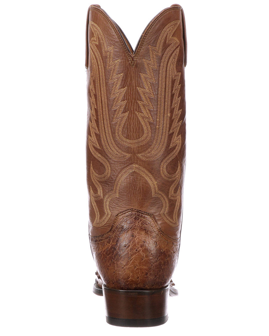 Men's Luke Full-Quill Ostrich Boots