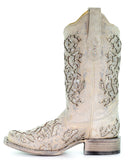 Women's Glitter Inlay Wedding Boots – Skip's Western Outfitters