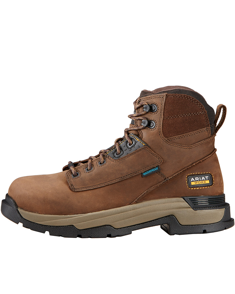 Mens Mastergrip Lace-Up Boots