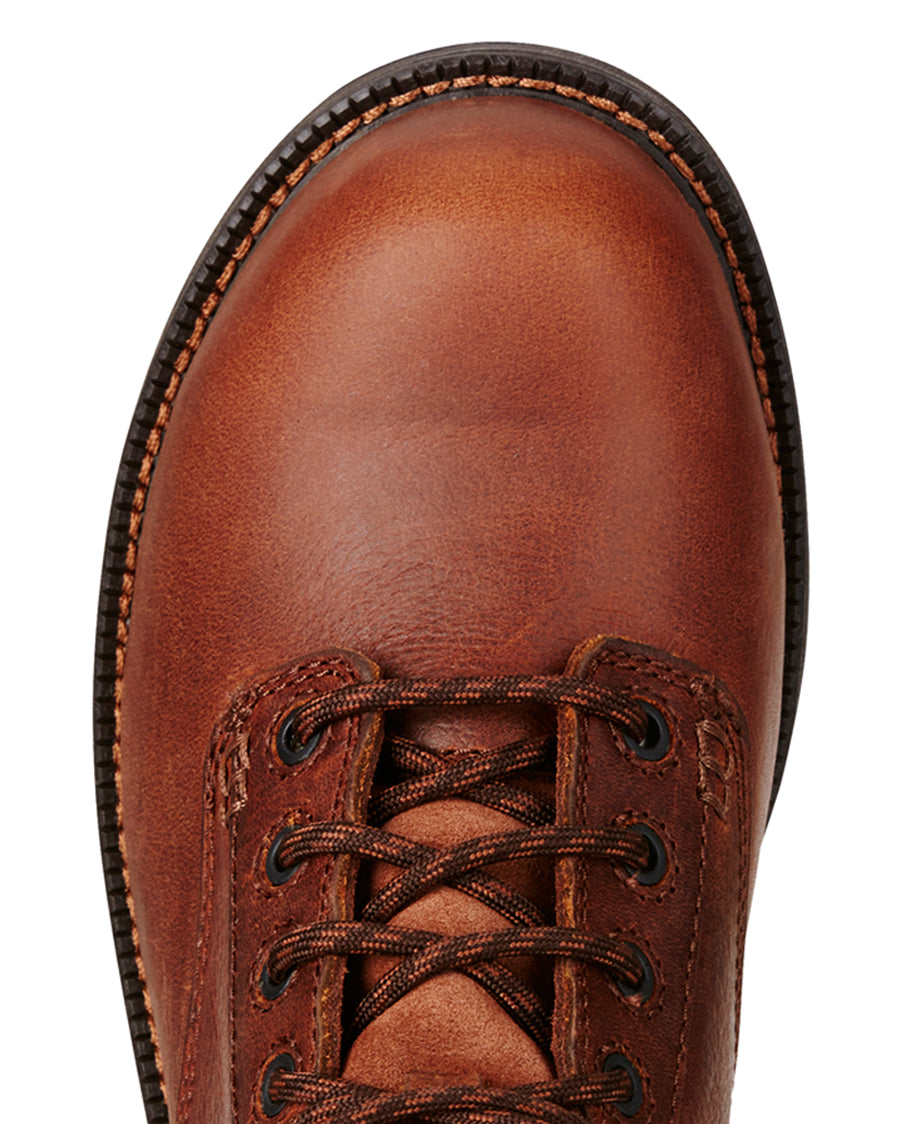 Womens Casual Work Lace-Up Boots