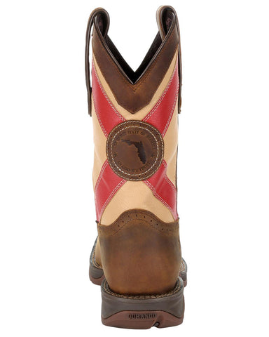 Florida State Boot Men's Florida State Flag Western Boots – Skip's Western Outfitters