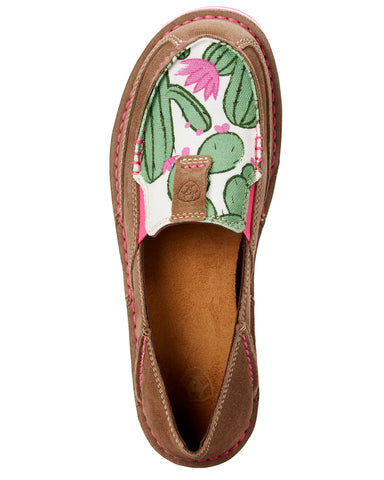 Women's Rugged West Cactus Print Cruiser Shoes