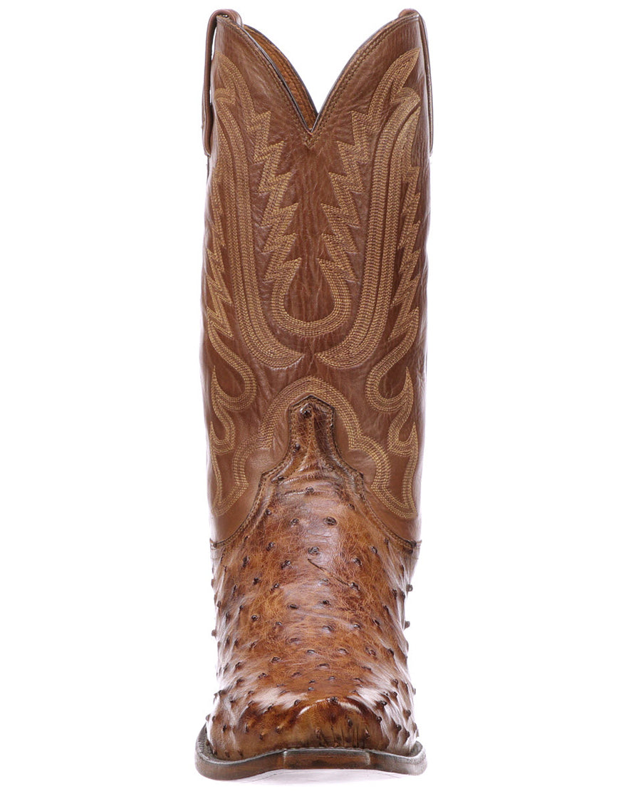 Men's Luke Full-Quill Ostrich Boots