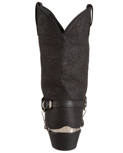 Dingo Men's Suiter Pigskin Boots in Black with Round Toe at Skip's Western Outfitters | DI02175-BLACK