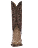 Men's Dante R Toe Full Quill Ostrich Boots