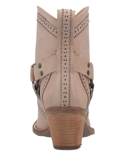 Dingo Women's Gummy Bear Western Booties in Natural with Snip Toe at Skip's Western Outfitters | DI747-NATURAL