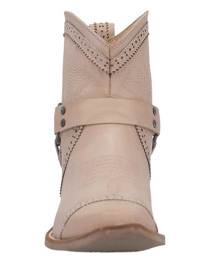 Dingo Women's Gummy Bear Western Booties in Natural with Snip Toe at Skip's Western Outfitters | DI747-NATURAL