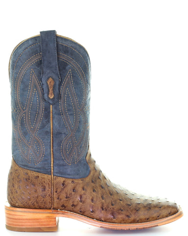 Men's Ostrich Western Boots