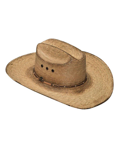 Fired Palm Straw Hat