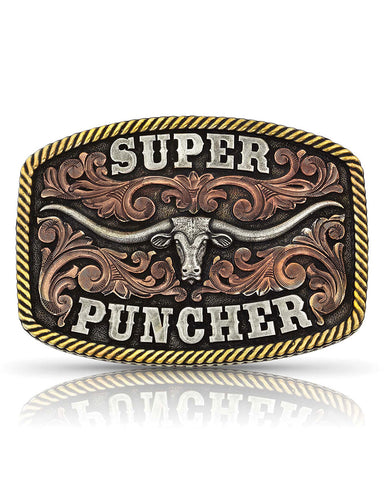 Dale Brisby Super Puncher Longhorn Belt Buckle