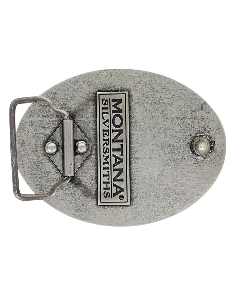 Attitude Livin' The Dream Bull Rider Belt Buckle