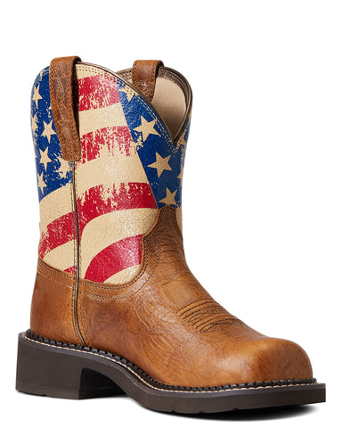 Women's Fatbaby Heritage Patriot Western Boots