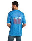 Men's Charger Vertical Flag Tee