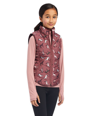 Youth Bella Reversible Insulated Vest